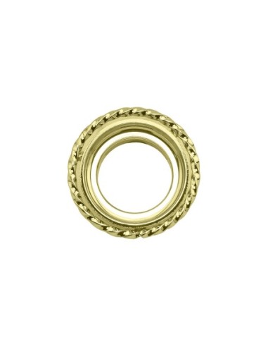 Lowrider Square Twisted Headset Cup Gold.